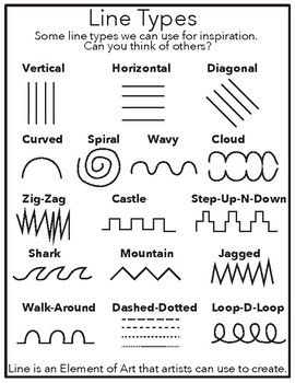 Line & shapes study